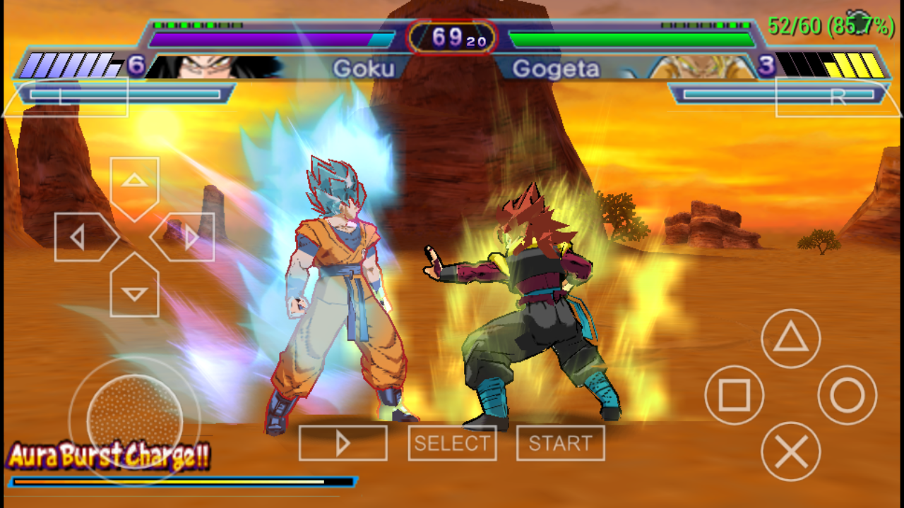 Dragon ball z shin budokai 2 free download for ppsspp android